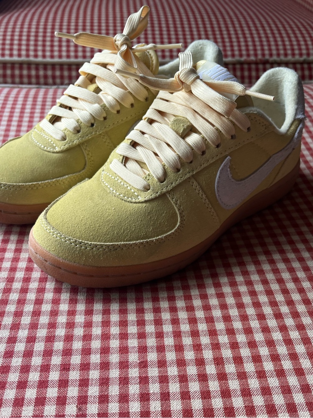Nike Field General Soft Butter Yellow White Sneakers Tennis Shoes Yellow 5.5